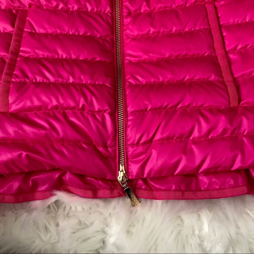 Lilly Pulitzer CORA DOWN PINK VEST-XS - Picture 6 of 8